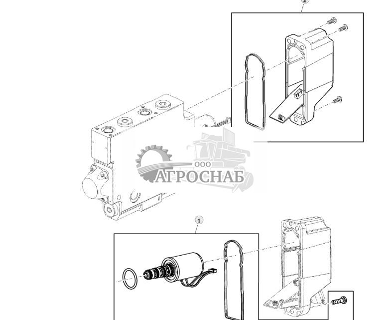 Комплект клапана и электронный блок управления, SCV, EHS-1 - ST743371 679.jpg